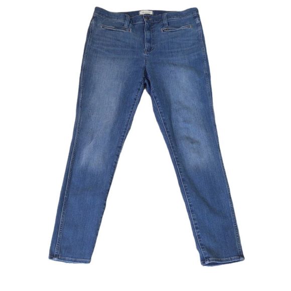 Madewell Dark Wash Roadtripper Jeggings 32T - Picture 1 of 6